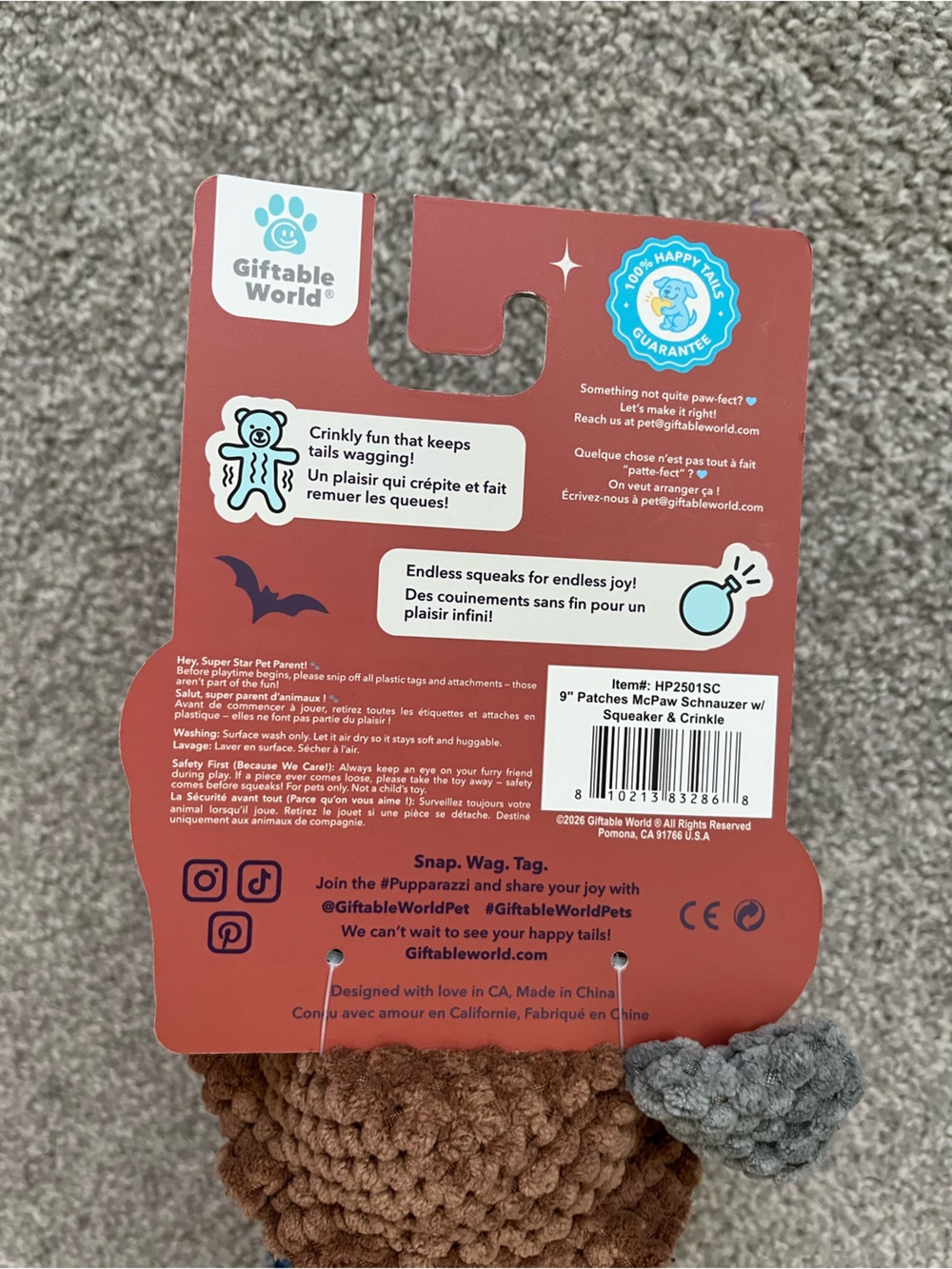 NWT Dog Toy Thanksgiving Bundle. Dog Scarecrow, Turkey Animal & Turkey “Cooked” - Picture 13 of 14